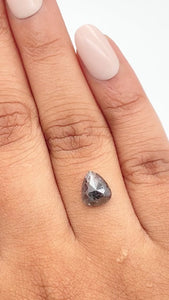 1.39ct | Rustic  Pear Shape Rose Cut Diamond - Modern Rustic Diamond
