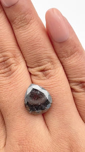 8.73ct | Rustic Pear Shape Brilliant Cut Diamond - Modern Rustic Diamond