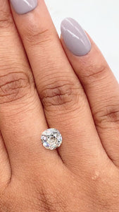 1.71ct | L/VS1 Round Shape Brilliant Cut Diamond (GIA) - Modern Rustic Diamond