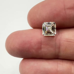 2.40ct | L/VVS1 Asscher Shape Step Cut Diamond (GIA) - Modern Rustic Diamond