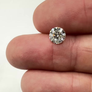 1.30ct | I/SI3 Round Shape Brilliant Cut Diamond (EGL USA) - Modern Rustic Diamond