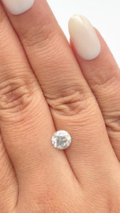1.23ct | Rustic  Round Shape Brilliant Cut Diamond - Modern Rustic Diamond