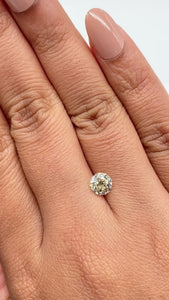 1.11ct | O-P/VVS1 Round Shape Old European Cut Diamond (GIA) - Modern Rustic Diamond