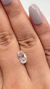 1.13ct | H/SI2 Oval Shape Old Mine Cut Diamond (IGI) - Modern Rustic Diamond