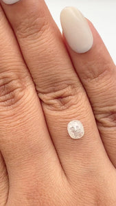 0.83ct | Rustic  Cushion Shape Rose Cut Diamond - Modern Rustic Diamond