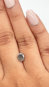 1.33ct | Rustic Oval Shape Brilliant Cut Diamond - Modern Rustic Diamond