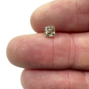 0.74ct | Light Brown SI Octagonal Shape Step Cut Diamond - Modern Rustic Diamond