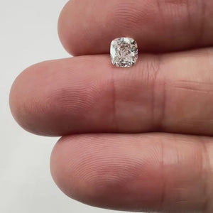 1.00ct | F/VS1 Cushion Shape Brilliant Cut Diamond (GIA) - Modern Rustic Diamond