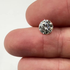 1.44ct | K/VVS1 Round Shape Brilliant Cut Diamond (GIA) - Modern Rustic Diamond