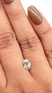 1.05ct | N/VS1 Oval Shape Old Mine Cut Diamond (GIA) - Modern Rustic Diamond