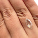 1.20ct | Light Color VVS Marquise Shape Rose Cut Diamond - Modern Rustic Diamond