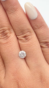 1.22ct | Rustic  Round Shape Brilliant Cut Diamond - Modern Rustic Diamond