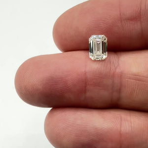 1.31ct | K/VS1 Emerald Shape Brilliant Cut Diamond (GIA) - Modern Rustic Diamond