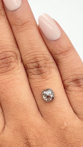 1.09ct | Rustic Cushion Shape Rose Cut Diamond - Modern Rustic Diamond