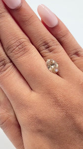 1.96ct | Champagne VS-SI Oval Shape Brilliant Cut Diamond - Modern Rustic Diamond