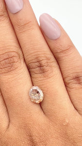 2.15ct | Rustic Oval Shape Brilliant Cut Diamond - Modern Rustic Diamond