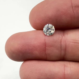 0.77ct | G/SI1-SI2 Round Shape Brilliant Cut Diamond - Modern Rustic Diamond