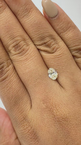 1.01ct | J-K/VVS Oval Shape Brilliant Cut Diamond - Modern Rustic Diamond
