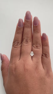 1.30ct | F/VS1 Oval Shape Old Mine Cut Diamond (GIA) - Modern Rustic Diamond