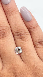 1.11ct | S-T/VS2 Cushion Shape Old Mine Cut Diamond (GIA) - Modern Rustic Diamond