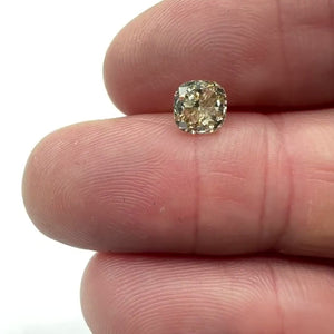 1.08ct | Champagne VVS Cushion Shape Brilliant Cut Diamond - Modern Rustic Diamond
