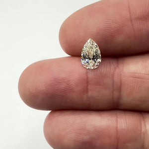 1.51ct | K/VS2 Pear Shape Brilliant Cut Diamond (GIA) - Modern Rustic Diamond