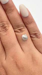 1.30ct | Rustic  Cushion Shape Rose Cut Diamond - Modern Rustic Diamond