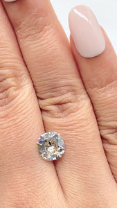 2.02ct | N/VS1 Cushion Shape Vintage Old Mine Cut Diamond (GIA) - Modern Rustic Diamond