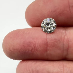 1.50ct | K/IF Round Shape Brilliant Cut Diamond (EGL USA) - Modern Rustic Diamond
