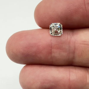 1.00ct | F/VS1 Asscher Shape Step Cut Diamond (GIA) - Modern Rustic Diamond