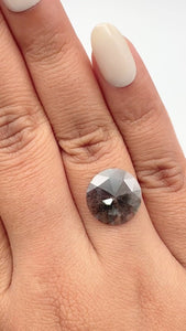 3.22ct | Rustic  Round Shape Rose Cut Diamond - Modern Rustic Diamond