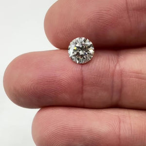 1.16ct | J/SI1 Round Shape Brilliant Cut Diamond (EGL USA) - Modern Rustic Diamond