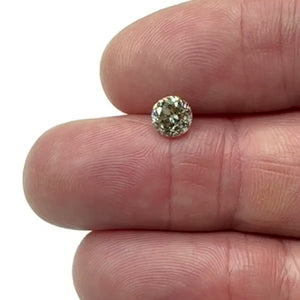 1.03ct | Champagne VS Round Shape Old European Cut Diamond - Modern Rustic Diamond