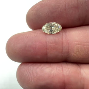 1.51ct | M/VS2 Marquise Shape Old Mine Cut Diamond (GIA) - Modern Rustic Diamond