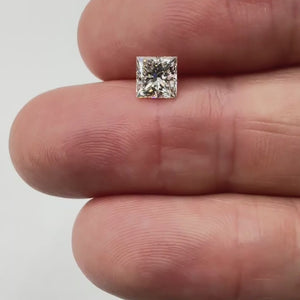 1.01ct | G/SI1 Princess Shape Brilliant Cut Diamond (EGL USA) - Modern Rustic Diamond