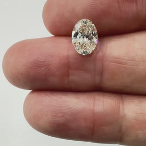 1.01ct | K/VS2 Oval Shape Brilliant Cut Diamond (GIA) - Modern Rustic Diamond