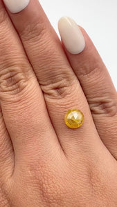 2.69ct | Rustic  Round Shape Brilliant Cut Diamond - Modern Rustic Diamond