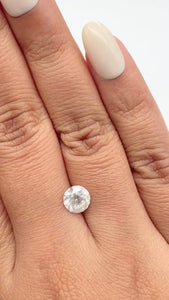1.38ct | Rustic  Round Shape Brilliant Cut Diamond - Modern Rustic Diamond