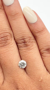 1.03ct | Rustic Round Shape Brilliant Cut Diamond - Modern Rustic Diamond