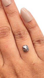 1.03ct | Rustic  Cushion Shape Rose Cut Diamond - Modern Rustic Diamond