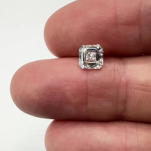 1.55ct | K/VVS2 Asscher Shape Step Cut Diamond (GIA) - Modern Rustic Diamond