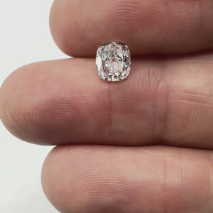 1.70ct | D/VS2 Cushion Shape Brilliant Cut Diamond (GIA) - Modern Rustic Diamond
