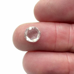 0.96ct | E/VS2 Round Shape Rose Cut Diamond (GIA) - Modern Rustic Diamond