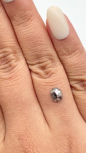 0.75ct | Rustic  Oval Shape Rose Cut Diamond - Modern Rustic Diamond