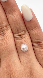 1.39ct | Rustic  Round Shape Rose Cut Diamond - Modern Rustic Diamond