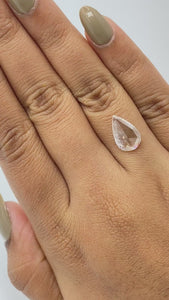 2.00ct | G/SI1 Pear Shape Rose Cut Diamond (GIA) - Modern Rustic Diamond