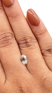1.07ct | H/VS2 Oval Shape Old Mine Cut Diamond (GIA) - Modern Rustic Diamond