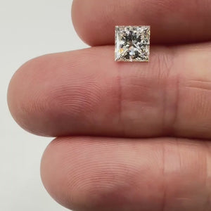 1.51ct | L/VS1 Princess Shape Brilliant Cut Diamond (GIA) - Modern Rustic Diamond