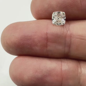 1.20ct | K/SI1 Cushion Shape Brilliant Cut Diamond (GIA) - Modern Rustic Diamond