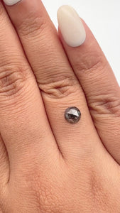 0.72ct | Rustic Round Shape Rose Cut Diamond - Modern Rustic Diamond